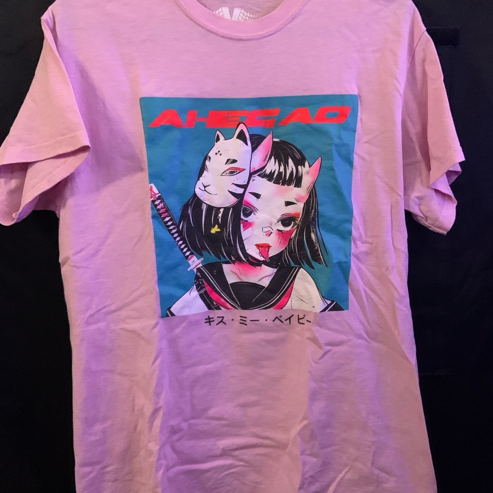 Vapor 95 Pink Graphic T shirt